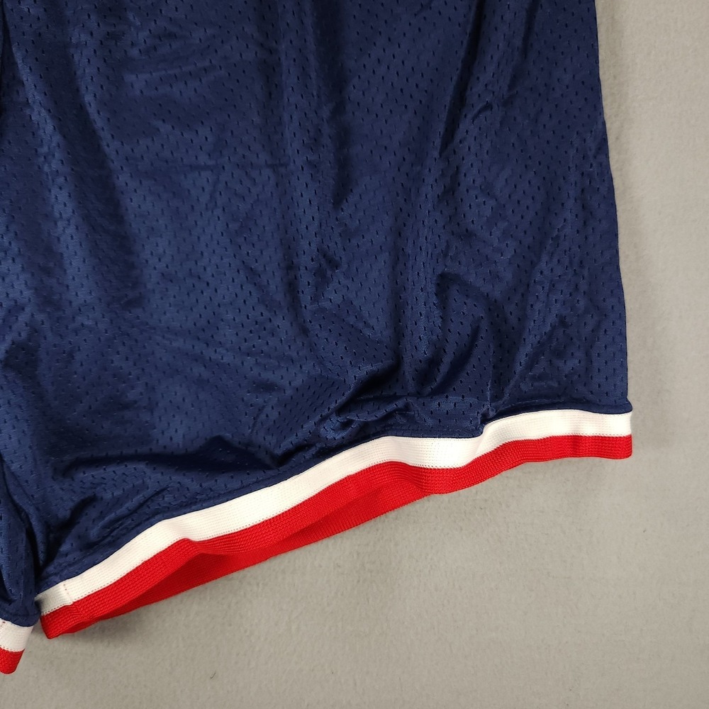 Vintage Dodger Gym Basketball Shorts Mens Size 2XL Blue 90s Made In USA NWT - Picture 7 of 9